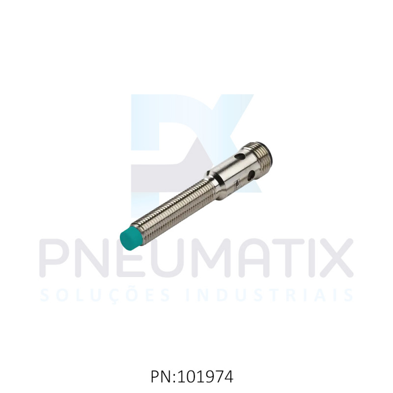 SENSOR IND.CIL.DIAM.8MM Sn:3MM N.FAC.ALIM.10-30VDC PNP NA M12 NBN3-8GM40-E2-V1 PN:304615-0125 PEPPERL