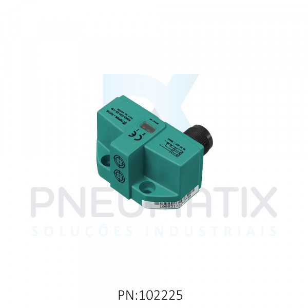 SENSOR IND.MONITOR VALVULA Sn:3MM FAC.ALIM.6-60VDC 2 FIOS 2xNA M18 NBN3-F31-Z8-V18 PN:282688 PEPPERL