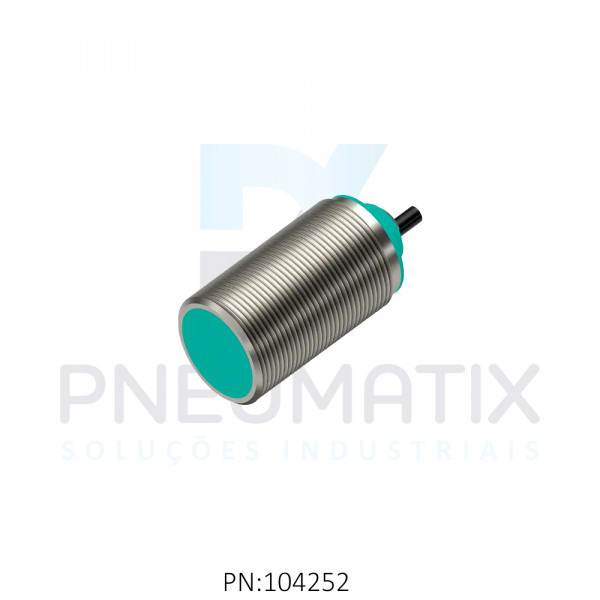 SENSOR IND.CIL.Sn:15MM POLARIDADE SAIDA CC 3 FIOS ALIM.10-30V PNP NBB15-30GM50-E2 PN:326161-0147 PEPPERL