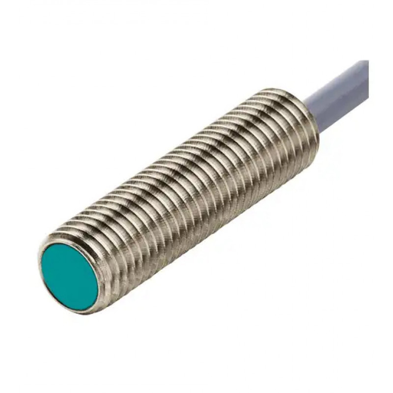 SENSOR IND.CIL.DIAM.8MM Sn:2MM FAC.ALIM.10-30VDC PNP NF CABO 2MTS NBB2-8GM30-E3 PN:304615-0047 PEPPERL