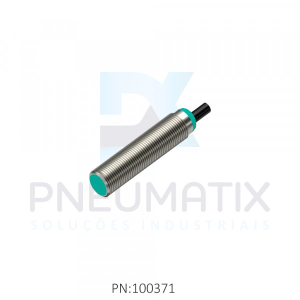 SENSOR IND.CIL.DIAM.12MM Sn:4MM FAC.ALIM.10-30VDC PNP NA CABO 2MTS NBB4-12GM50-E2 PN:326161-0002 PEPPERL