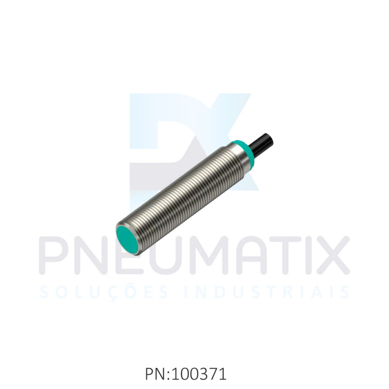 SENSOR IND.CIL.DIAM.12MM Sn:4MM FAC.ALIM.10-30VDC PNP NA CABO 2MTS NBB4-12GM50-E2 PN:326161-0002 PEPPERL