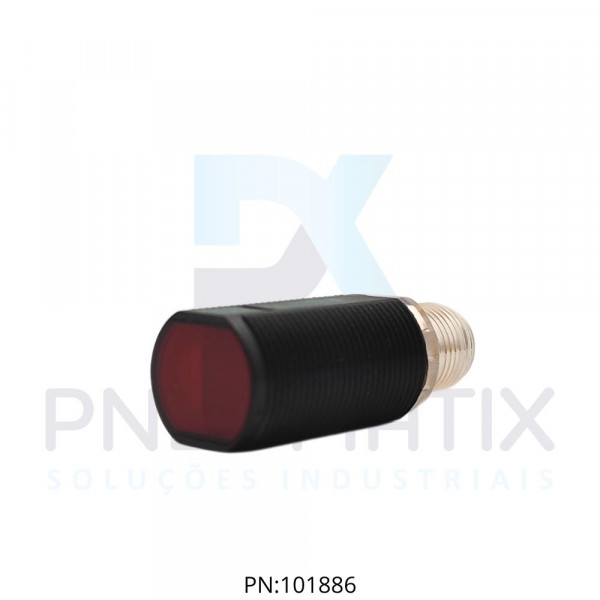 SENSOR FOTOEL.CIL.DIAM.18MM Sn:450MM TP.DIFUSO ALIM.10-30VDC PNP M12 GLV18-8-450/73/120 PN:188567 PEPPERL