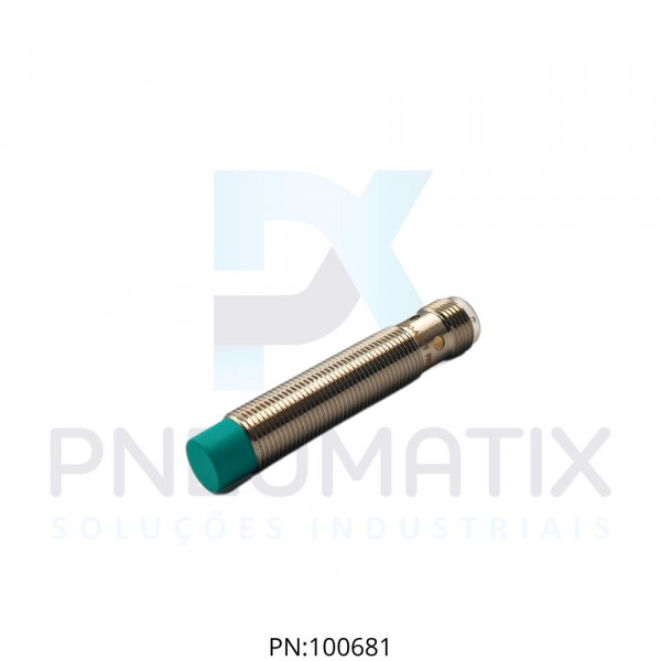 SENSOR IND.CIL.DIAM.12MM Sn:8MM N.FAC.ALIM.10-30VDC PNP NA/NF M12 NBN8-12GM50-A2-V1 PN:326161-0055 PEPPERL