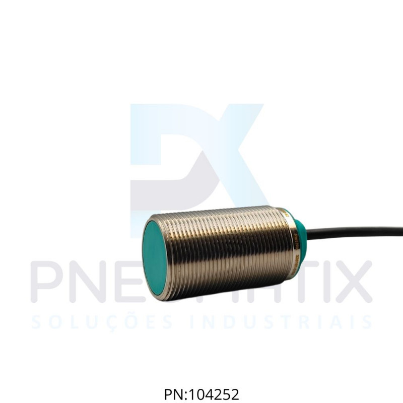 SENSOR IND.CIL.Sn:15MM POLARIDADE SAIDA CC 3 FIOS ALIM.10-30V PNP NBB15-30GM50-E2 PN: 326161-0147 PEPPERL