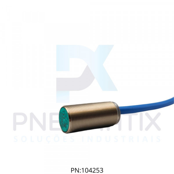 SENSOR IND.CIL.NAMUR Sn:8MM 2 FIOS TENSAO NOMINAL 8,2V PVC 6MM 2MTS NCB8-18GM40-N0 PN:70133058 PEPPERL