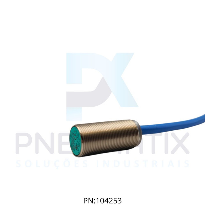 SENSOR IND.CIL.NAMUR Sn:8MM 2 FIOS TENSAO NOMINAL 8,2V PVC 6MM 2MTS NCB8-18GM40-N0 PN:70133058 PEPPERL