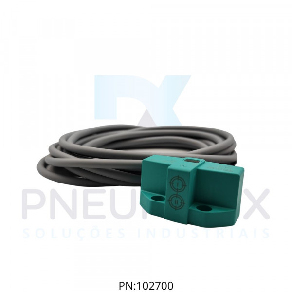 SENSOR IND.MONITOR VALVULA Sn:3MM FAC.ALIM.10-30VDC PNP 2xNA CABO 5MTS PVC IP67 NBN3-F31-E8-K PN:047568 PEPPERL