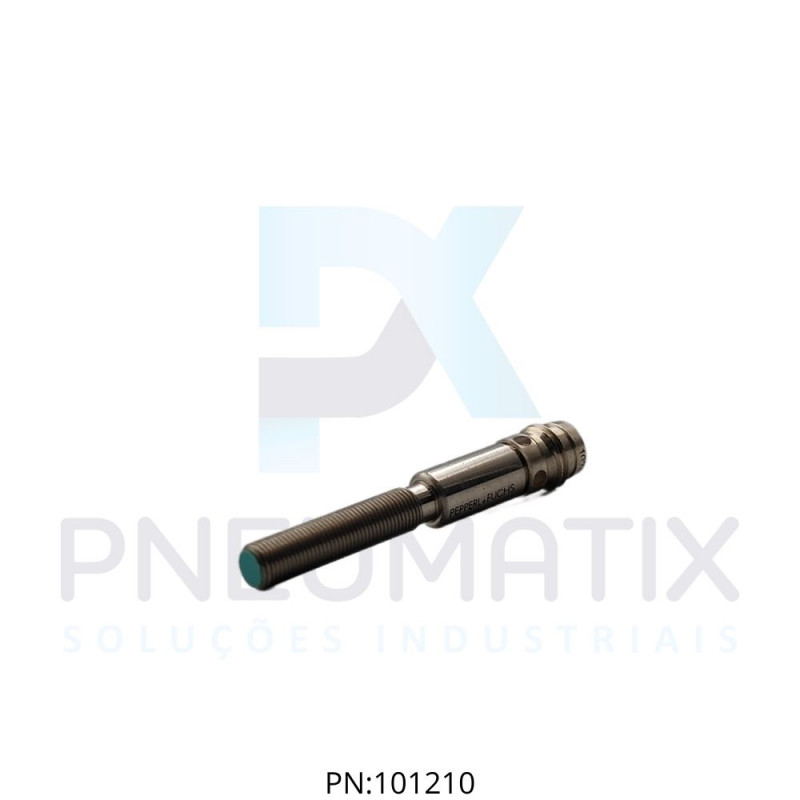 SENSOR IND.CIL.DIAM.5MM Sn:0,8MM FAC.ALIM.10-30VDC PNP NA M8 NBB0,8-5GM25-E2-V3 PN:120377 PEPPERL