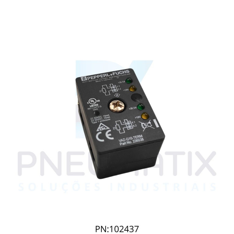 TERMINADOR P/REDE AS-I VAZ-G10-TERM PN:236038 PEPPERL